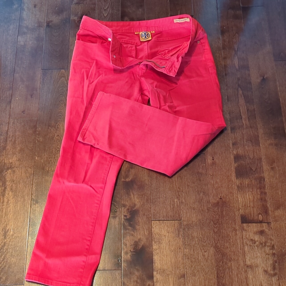 Tory Burch Cropped Slim Pant